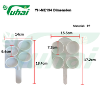 Bandelettes de test vétérinaires panneau de mammite de détection de lait avec système de détection de pipette Instrument d'examen instrumental
