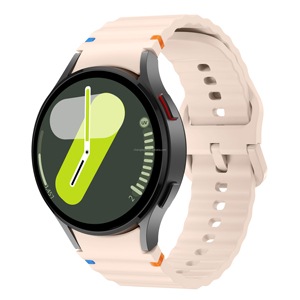 Bracelet de ceinture en silicone à dégagement rapide de conception originale pour <span class=keywords><strong>Samsung</strong></span> <span class=keywords><strong>Galaxy</strong></span> <span class=keywords><strong>Watch</strong></span> 7 6 <span class=keywords><strong>5</strong></span> 4 40/4mm Cassic 43 47mm <span class=keywords><strong>5</strong></span> <span class=keywords><strong>Pro</strong></span> <span class=keywords><strong>45mm</strong></span> - Product Image 5