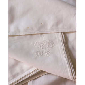 Mantel de Organza de Lino Blanco Ecológico con 12 Servilletas Cuadradas Estilo Europeo para Comedor de Hoteles, Material PE - Product Image 6