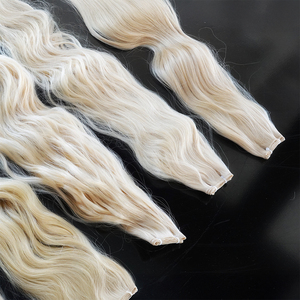 Peluca Profesional de Cabello Humano Brasileño con Base de Piel y Extensiones Pre-Adheridas, Estilo Negro 1b, Puntas de Una Sola Capa - Product Image 3