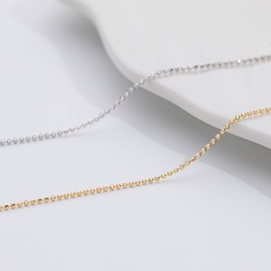 Custom 925 <strong>Sterling</strong> <strong>Silver</strong> Italy <strong>Beads</strong> Chain Adjustable Box Chain <strong>Necklace</strong> Gold 18k Plated <strong>Necklace</strong> Fine Jewelry