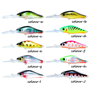 Leurre flottant Going Capital 5.8g/55mm, micro-leurre dur type Minnow à pale longue, <span class=keywords><strong>pour</strong></span> <span class=keywords><strong>truite</strong></span>, poisson-serpent, perche, carpe, en ABS, longue portée - Product Image 1