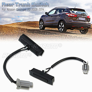 Interrupteur de déverrouillage du hayon arrière de la voiture pour Nissan Qashqai J10 2006-2014 90602-JD004 90602-JD00B 90602JD004 90602JD00B - Product Image 1
