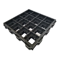 Nouveaux moules de pavé d'allée de verrouillage de nids d'abeilles de gazon de pelouse en plastique HDPE/PP chauds
