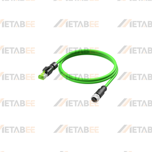 Câble Ethernet M12 X-Coded vers RJ45 Mâle, Cordon Adaptateur Blindé Cat6a 8 Broches X-Coded 10 Gbit/s pour Vision Industrielle - Product Image 5