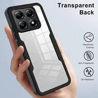 Étui transparent antichoc 360° pour Xiaomi 17T 14T Pro, coque de protection intégrale pour Xiaomi Redmi 14C Note 17 Pro Plus 5G 4G 13C