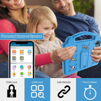 Tabletas para Niños de 2 a 5 Años, Iwawa Preinstalada para el Aprendizaje, Tableta Android con EVA, Nueva Tendencia, 3 GB de RAM, 64 GB de ROM, USB Tipo C