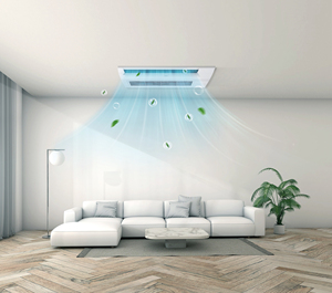 Haier đa-chia AC Hệ thống căn hộ sử dụng điều hòa không khí với một đơn vị ngoài trời & hai đến năm đơn vị trong nhà R32 lạnh - Product Image 2