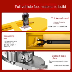 Truk Pallet Hidrolik Tenaga Manual Siap Ekspor 2-Ton 3T Roda Forklift Nylon/Polyurethane Tanpa Tinggi Garpu Pallet Jack - Product Image 3