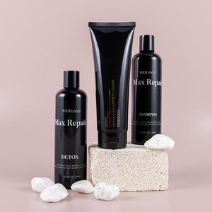 Shampooing et après-<span class=keywords><strong>shampoing</strong></span> pour cheveux, marque distributeur, extension naturelle, hydratant et lissant, produits de soin des frisottis secs - Product Image 5