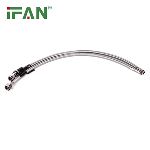 IFAN Wholesale High Stability Stainless Steel <strong>Braided</strong> Hose <strong>Braided</strong> Water Heater <strong>Flexible</strong> Pipe for Bathroom Toilet - Product Image 3