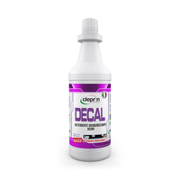 Cleprin Deterjen Cair DECAL Buatan Italia 1000ml 5-15% Bahan Aktif Efisiensi Pembersihan Tinggi untuk Permukaan Serbaguna