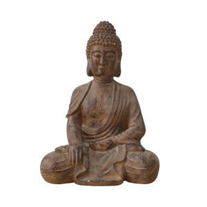 शीसे रेसिन बुद्धा रेसिन बुद्धा बैठा मूर्ति - Product Image 1