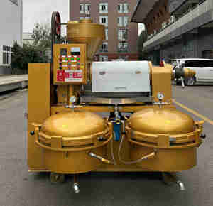 Presse à huile de soja, arachide et tournesol Guangxin YZLXQ120-8K de 6,5 tonnes/<span class=keywords><strong>jour</strong></span> avec filtre à huile - Product Image 5