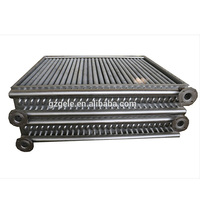 Radiateur à tubes à ailettes industriel sur mesure OEM pour la récupération de chaleur résiduelle, réduit les coûts de carburant pour la fabrication de granulés de paille et de biomasse