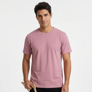 Camiseta Personalizada de Cuello Redondo para Hombre, Mezcla Triple, Diseño Gráfico, Fabricante OEM, Proveedor al por Mayor - Product Image 1