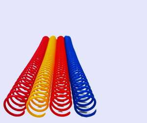 A4 A5 boyutu plastik malzeme ciltleme malzemeleri PVC Spiral bobin ciltleme - Product Image 1