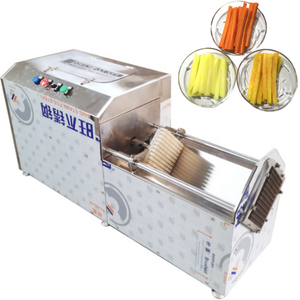 เครื่องหั่นผักไฟฟ้าเชิงพาณิชย์เครื่องตัดอาหารเครื่องตัดมันฝรั่งแครอทแตงโมเครื่องหั่นเต๋า - Product Image 1