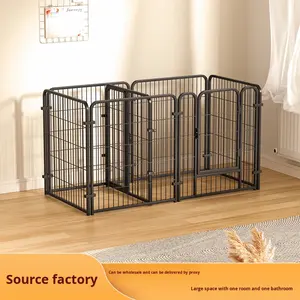 Valla para perros de tamaño pequeño y mediano al por mayor, jaula para mascotas antiescape para interiores, inodoro de entrenamiento, valla para casa de perro de plástico sólido transfronteriza - Product Image 2