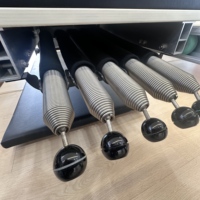 Appareil de Pilates Reformer pour la remise en forme à domicile, design semi-élevé, cadre en alliage d'aluminium, pour le renforcement du tronc, garantie 10 ans