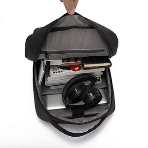 Sac à dos professionnel en nylon imperméable avec chargeur USB, idéal pour les loisirs et le travail, vente en gros directe usine BSCI - Product Image 4