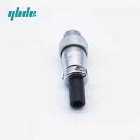 Connecteur circulaire Amphenol YHD WS16J3TQ IP67 à 3 broches, connecteur mâle avec gaine en PVC