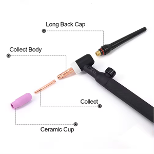 Juego de cabezales de soplete de soldadura serie ESSEN TIG WP, piezas de soplete TIG refrigeradas por aire, accesorios de repuesto para pistola de soldadura - Product Image 2