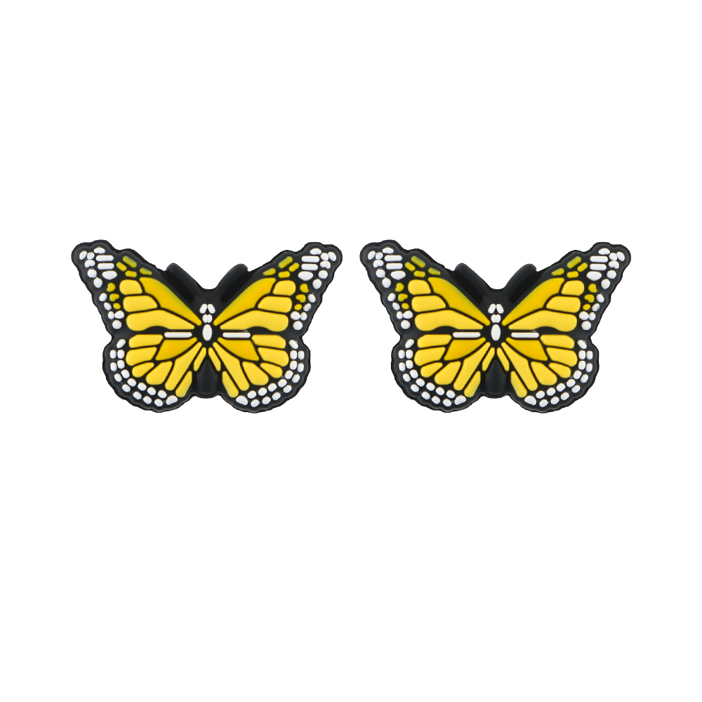 Papillon Focale Perles Jaune SA263