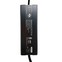 Fuente de Alimentación Impermeable ETL al por Mayor de 350w 24Vdc 14.58A, Controlador LED No Regulable para Iluminación Decorativa LED