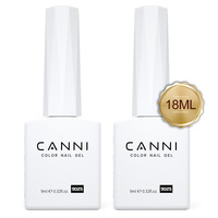 CANNI Nouveau Kit de Vernis à Ongles Gel UV Sans HEMA 9ml (2 pièces/lot) avec Base/Top Coat/Matte Top Coat/Primer/Déshydratant – Coffret Cadeau