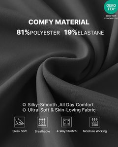 Loose <strong>Maternity</strong> Dress Yoga Pants with Pockets Over the Belly Stretchy Pregnancy Wide Leg Lounge <strong>Trousers</strong> - Product Image 4