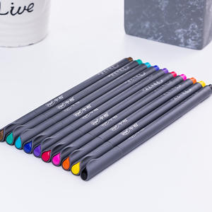 Ensemble de stylos feutres multicolores à pointe fine, marqueurs d'aquarelle pour enfants et adultes, pour le dessin, marqueurs artistiques - Product Image 3