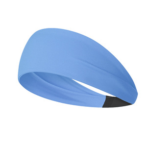 Nueva Diadema Deportiva <span class=keywords><strong>de</strong></span> Yoga Ancha, Transpirable y <span class=keywords><strong>de</strong></span> Alta Elasticidad para Verano, Tejido <span class=keywords><strong>de</strong></span> Nailon que Absorbe la Humedad y el Sudor - Product Image 5