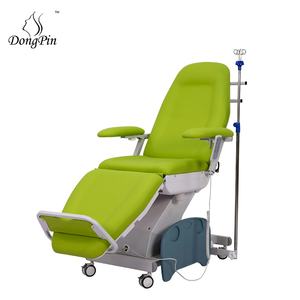 Hastane Kliniği Diyaliz Tedavisi ve Konforlu Hasta Bakımı için Ayarlanabilir Sırt Dayanağına Sahip Gelişmiş Elektrikli İnfüzyon Koltuğu - Product Image 2