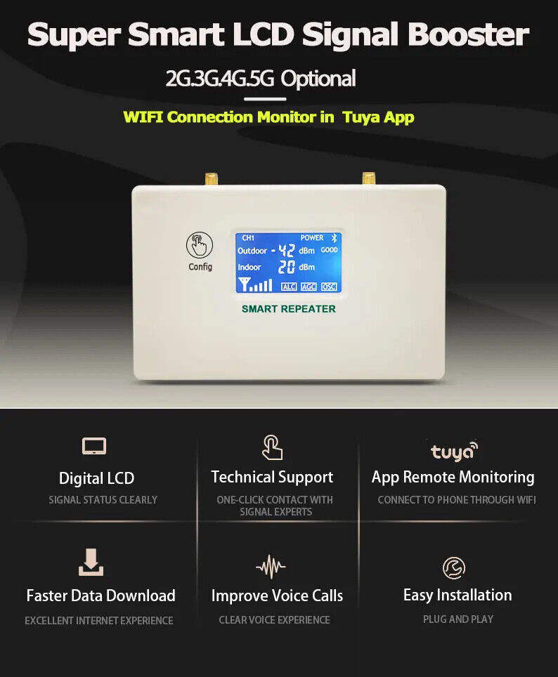 2g 3g 4g Lte Booster For Home 2g 3g 4g Cell Signal Booster Cell