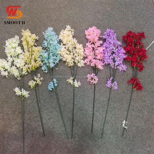 Árbol de Flores Artificiales de Color Rosa, Producto de Árbol de Flores de Cerezo para Bodas en Oferta - Product Image 2