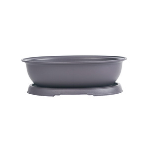Oval Bonsai Pot Flower Pots Succulent Plant <b>Planter</b> Garden <b>Plastic</b> Planting Flowerpot pp Container - Product Image 1