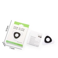 Twelve-tone Guitar Pick Tuner Function with LED Screen for Electric Acoustic Guitars Bass Ukulele