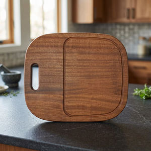 Tabla de Cortar de Madera Antideslizante, Duradera, Ecológica, Fácil de Limpiar, Ligera, Apta para Lavavajillas, Utensilios de Cocina - Product Image 2