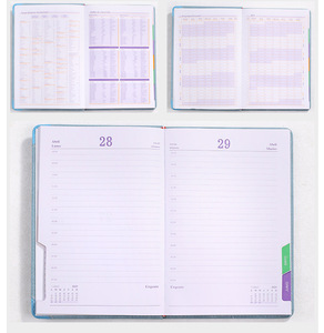 Cahier de notes annuel espagnol personnalisé 2025 Agenda planificateur <span class=keywords><strong>365</strong></span> jours Cahier de notes en papier kraft Journal Planner Book Sets - Product Image 4