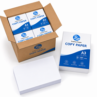 Papier pour imprimante A3, papier de bureau 80 g/m², boîte de papier de bureau A3 - Blanc A3 80 g/m² 420x297 mm, 500 feuilles/rame, 4 rames/carton