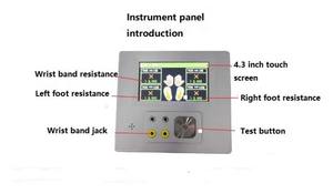 สำหรับห้องปฏิบัติการ4.3นิ้วหน้าจอ LCD ESD ทดสอบกับเท้า Padel ข้อมือสายรัดเท้าสถิตย์ทดสอบอุปกรณ์ทดสอบ Combo - Product Image 2