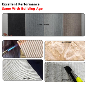 Revêtement mural en pierre artificielle <span class=keywords><strong>pour</strong></span> l'extérieur et l'intérieur, pierre flexible <span class=keywords><strong>pour</strong></span> îlot, design moderne, imperméable et ignifuge - Product Image 5