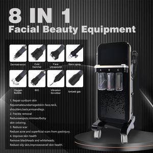 Máquina de Belleza de Hidrodermoabrasión 8 en 1 con Detector y Tecnología de Análisis de Piel, Compatible con Enchufes de EE. UU./Italia - Product Image 5