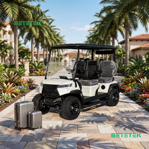 Carrito de Golf para 4 Personas, Operación Sencilla, Asientos Espaciosos, para Clubes de Golf y Residencias, para Carreteras No Públicas, Eléctrico, con Certificación DOT y CE - Product Image 1