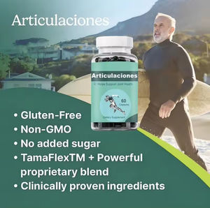 Capsules articulaires en gros avec extrait de graines de tamarin et racine de curcuma pour le soutien de la santé des articulations et favorisant le confort articulaire - Product Image 5