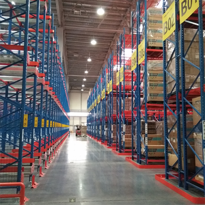 VNA Rack System Very <strong>Narrow</strong> Aisle <strong>Shelving</strong> for Factory Warehouses Offering Flexible Configuration for Various Pallet Sizes - Product Image 3