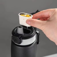 Bouteille d'eau sportive parfumée Magic Fruit avec capsules de parfum Air Scent Up Tech, portable et anti-fuite pour activités de plein air, gym et camping