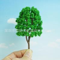 Senlin tanaman model sandtable plastik kerajinan tangan Swakarya bubuk pohon lubang road - Medium