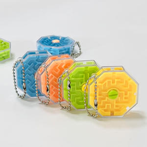 Vente en gros mini <span class=keywords><strong>labyrinthe</strong></span> puzzle cube créatif 3D <span class=keywords><strong>jeu</strong></span> de <span class=keywords><strong>labyrinthe</strong></span> en plastique pour enfants ou adultes jouet porte-clés - Product Image 2